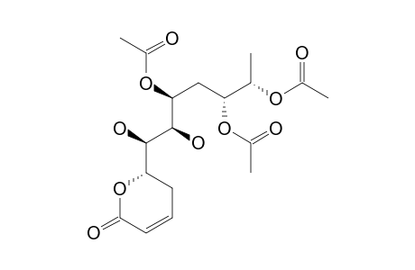 6R-[1',2'-(DIHYDROXY)-3',5',6'-(TRIACETYLOXY)-HEPTYL]-5,6-DIHYDRO-2H-PYRAN-2-ONE