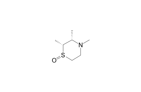 CIS-N-2,3-TRIMETHYL-1,4-THIAZANE-S-OXIDE