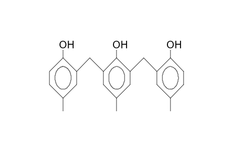 2,5-Bis(2-hydroxy-5-methyl-benzyl)-4-methyl-phenol
