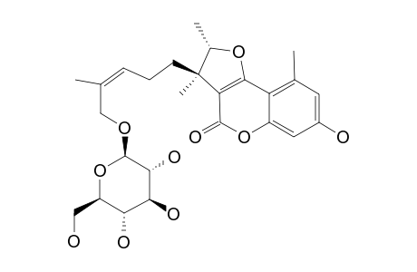 9'-O-BETA-D-GLUCOPYRANOSYL-NUTANOCOUMARIN