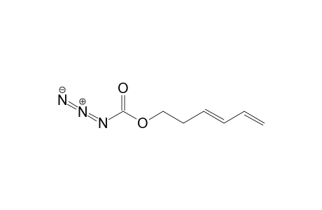 (E)-3,5-Hexadienyl azidoformate