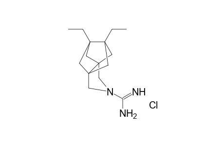 3-Amidino-7,8-diethyl-3-azatetracyclo[5.2.1.1(5,8).0(1,5)]undecane Hydrochloride