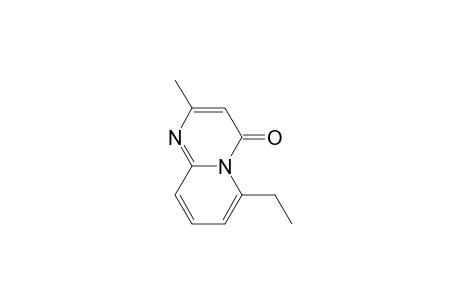 4H-Pyrido[1,2-a]pyrimidin-4-one, 6-ethyl-2-methyl-