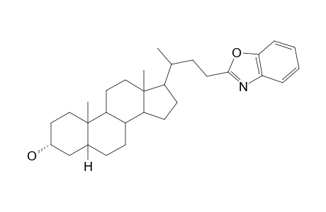 23-(Benzoxazol-2'-yl)nor-cholan-3-.alpha.-ol