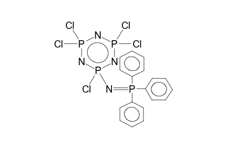 2,2,4,4,6-Pentachloro-6-[(triphenylphosphoranylidene)amino]1,3,5,2,4,6-triazatriphosphorine