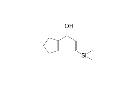 (E)-1-(1-Cyclopentenyl)-3-trimethylsilyl-2-propen-1-ol