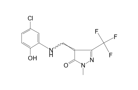 4-[(5-Chloro-2-hydroxyanilino)methylene]-1-methyl-3-(trifluoromethyl)-2-pyrazolin-5-one