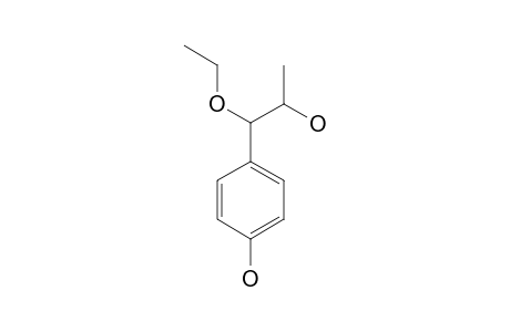 ERYTHRO-4-HYDROXYPHENYLPROPAN-7,8-DIOL-7-O-ETHYLETHER