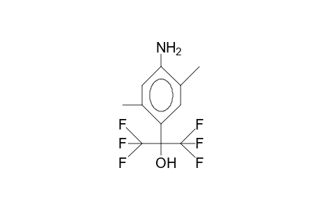 2,5-Dimethyl-4-(2-hydroxy-hexafluoromethyl-2-propyl)-aniline