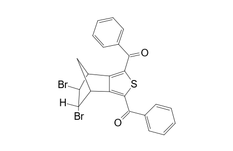 1,3-Dibenzoyl-5,6-trans-dibromo-4,5,6,7-tetrahydro-4,7-methano-2-benzothiophene