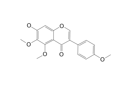 7-HYDROXY-4',5,6-TRIMETHOXYISOFLAVONE