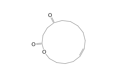 Oxacyclohexadec-11-ene-2,5-dione, (Z)-