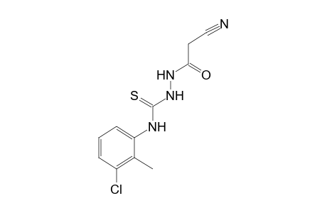 4-(3-chloro-o-tolyl)-1-(cyanoacetyl)-3-thiosemicarbazide
