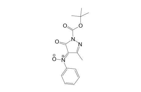 1-(tert-Butoxycarbonyl)-3-methyl-4-(phenylimino-N-oxide)-1H-pyrazol-5(4H)-one