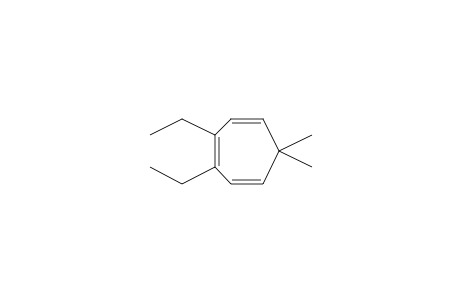 1,3,5-Cycloheptatriene, 3,4-diethyl-7,7-dimethyl-