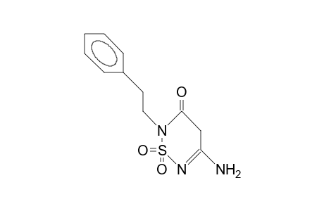 5-Amino-2-phenethyl-2H-1,2,6-thiadiazin-3(4H)-one 1,1-dioxide