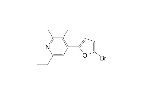 4-(5-bromanylfuran-2-yl)-6-ethyl-2,3-dimethyl-pyridine