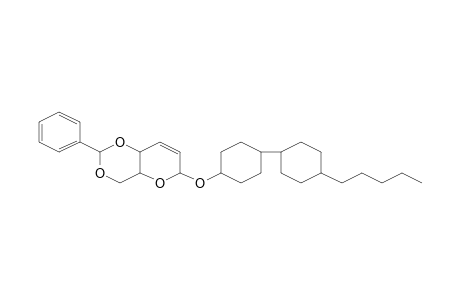 2,4,7-Trioxabicyclo[4.4.0]9-decene, 8-[4-(4-pentylcyclohexyl)cyclohexyloxy]-3-phenyl-