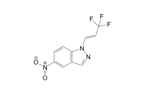 (E)-5-Nitro-1-(3,3,3-trifluoroprop-1-en-1-yl)-1H-indazole