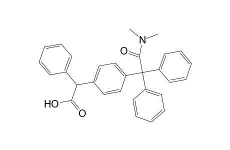 4-[(N,N-Dimethylcarbamoyl)diphenylmethyl]diphenylacetic acid