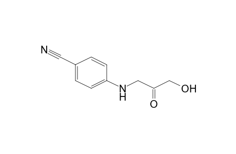 4-(3-Hydroxy-2-oxo-propylamino)-benzonitrile