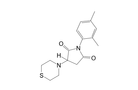 2-thiomorpholino-N-(2,4-xyly)succinimide