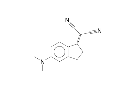 2-[5-(Dimethylamino)-2,3-dihydro-1H-inden-1-ylidene]malononitrile