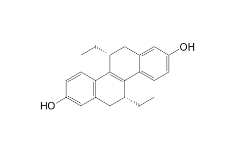 (5R,11R)-5,11-Diethyl-5,6,11,12-tetrahydrochrysene-2,8-diol