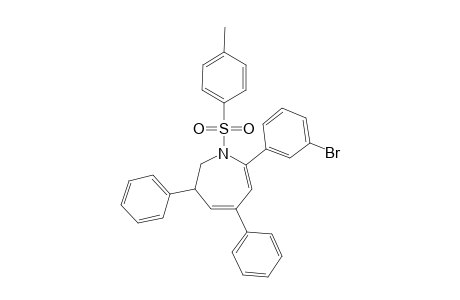 7-(3-Bromophenyl)-3,5-diphenyl-1-tosyl-2,3-dihydro-1H-azepine