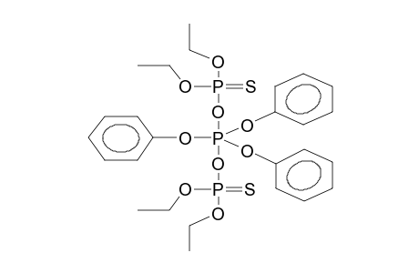 BIS(DIETHOXYTHIOPHOSPHORYLOXY)TRIPHENOXYPHOSPHORANE