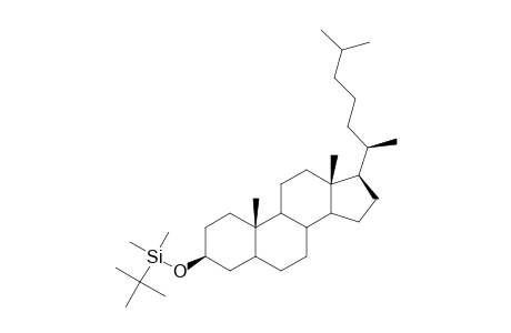 Cholestane, silane deriv.