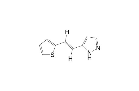 5-[trans-2-(2-THIENYL)VINYL]PYRAZOLE