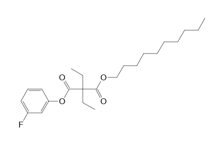 Diethylmalonic acid, decyl 3-fluorophenyl ester