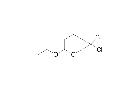 7,7-Dichloro-3-ethoxy-2-oxabicyclo[4.1.0(1,6)]heptane