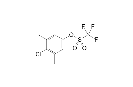 4-Chloro-3,5-dimethylphenyl trifluoromethanesulfonate