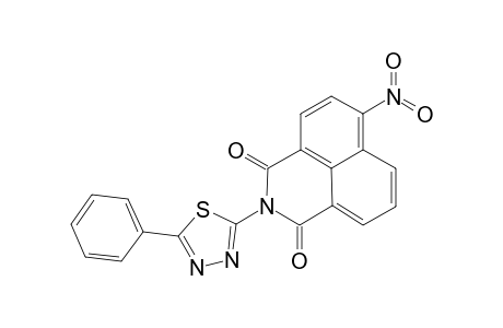 6-Nitro-2-(5-phenyl-1,3,4-thiadiazol-2-yl)-1H-benzo[de]isoquinoline-1,3(2H)-dione
