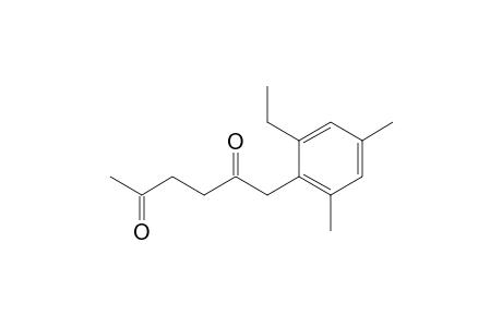 2,5-Hexanedione, 1-(2-ethyl-4,6-dimethylphenyl)-