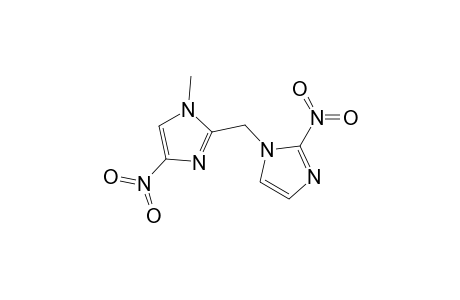 1H-Imidazole, 1-methyl-5-nitro-2-[(2-nitro-1H-imidazol-1-yl)methyl]-