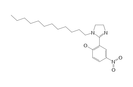 2-(1-dodecyl-2-imidazolin-2-yl)-4-nitrophenol