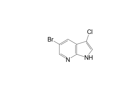 5-Bromo-3-chloro-1H-pyrrolo[2,3-b]pyridine