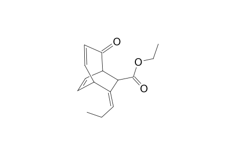 10-(Ethoxycarbonyl)-9-propylidenebicyclo[3.2.2]nona-3,6-dien-2-one isomer