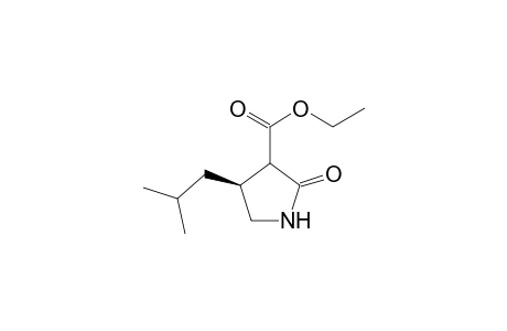 Ethyl (4S)-isobutylpyrrolidine-2-one-3-carboxylic acid ethyl ester