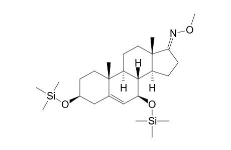 3.BETA.,7.BETA.-DI-[(TRIMETHYLSILYL)OXY]-ANDROST-5-ENE-17-ONE-17-(O-METHYLOXIME)