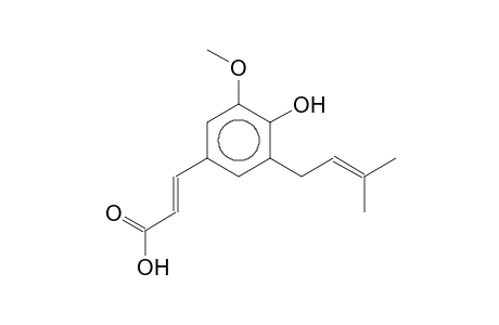 3-DIMETHYLALLYL-FERULIC ACID