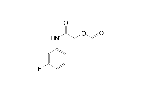 2-[(3-Fluorophenyl)amino]-2-oxoethyl formate