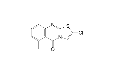 2-CHLORO-6-METHYL-5H-[1,3]-THIAZOLO-[2,3-B]-QUINAZOLIN-5-ONE