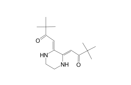 (1Z)-1-[(3Z)-3-(3,3-dimethyl-2-oxobutylidene)piperazinylidene]-3,3-dimethyl-2-butanone