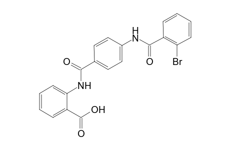 2-({4-[(2-Bromobenzoyl)amino]benzoyl}amino)benzoic acid