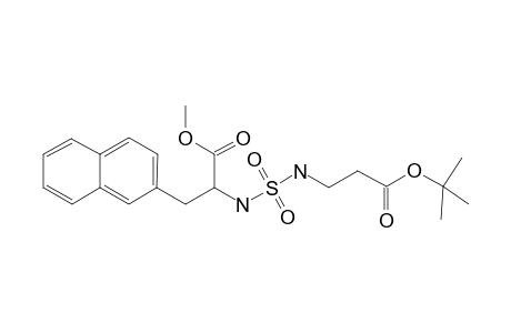 Methyl 2-{2'-[(T-butoxycarbonyl)ethyl]amino)sulfonyl]amino}-3-(naphthalen-2""""-yl)propanoate