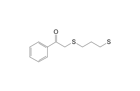 1-Phenyl-2-[(3-sulfanylpropyl)sulfanyl]ethan-1-one